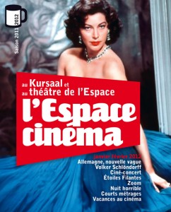 L'Espace Cinéma - Kursaal/Théâtre de l' Espace - couv