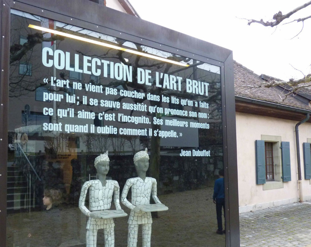 Artistes Plasticiens au lycée 2015 - Art Brut Lausanne logo front