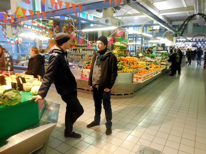 La Chèvre Sans Visage - Anders Nilsen et Marc Bell, Marché de Besançon