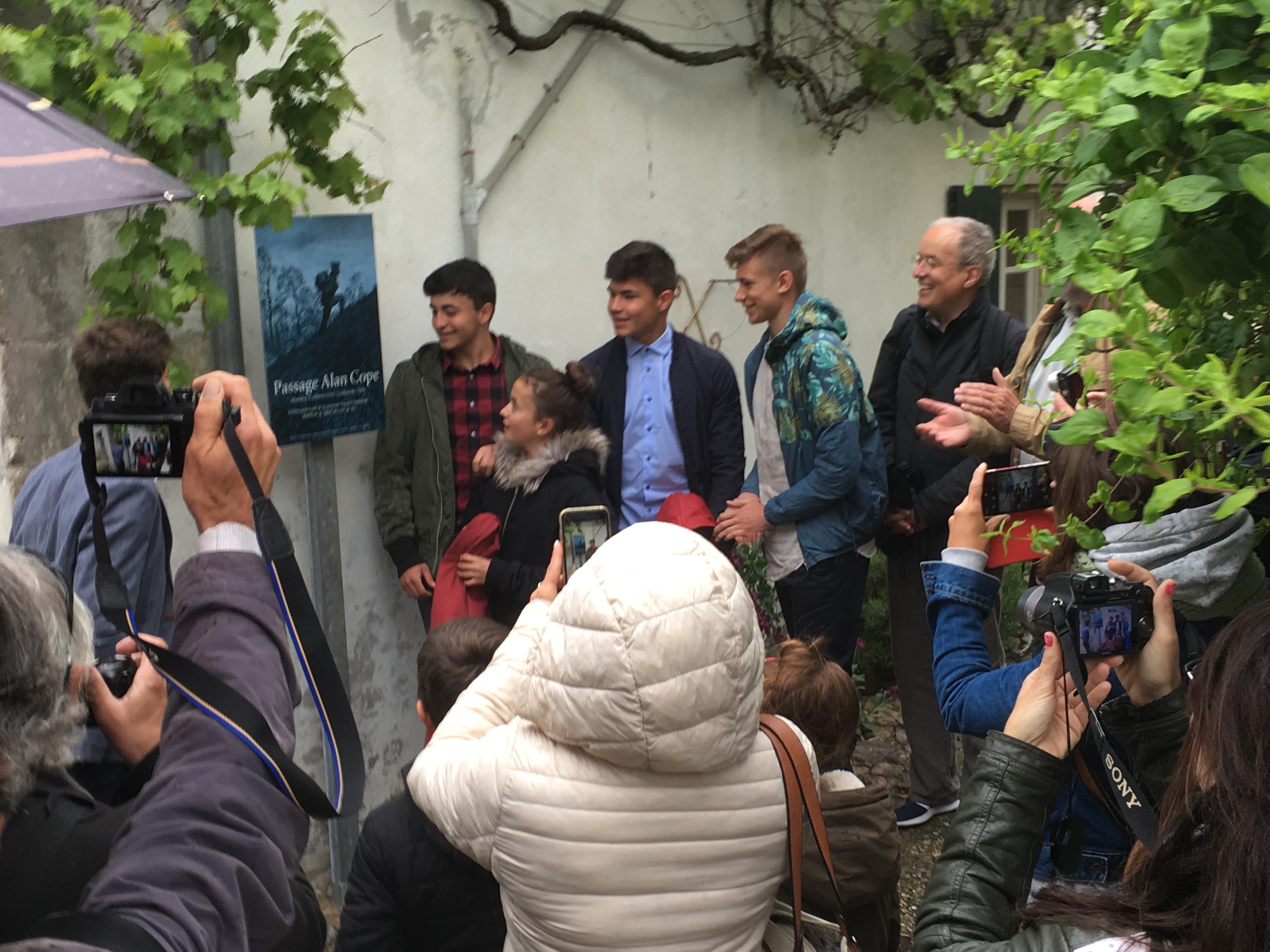 Inauguration Passage Alan Cope Saint-Martin 2018 - 06