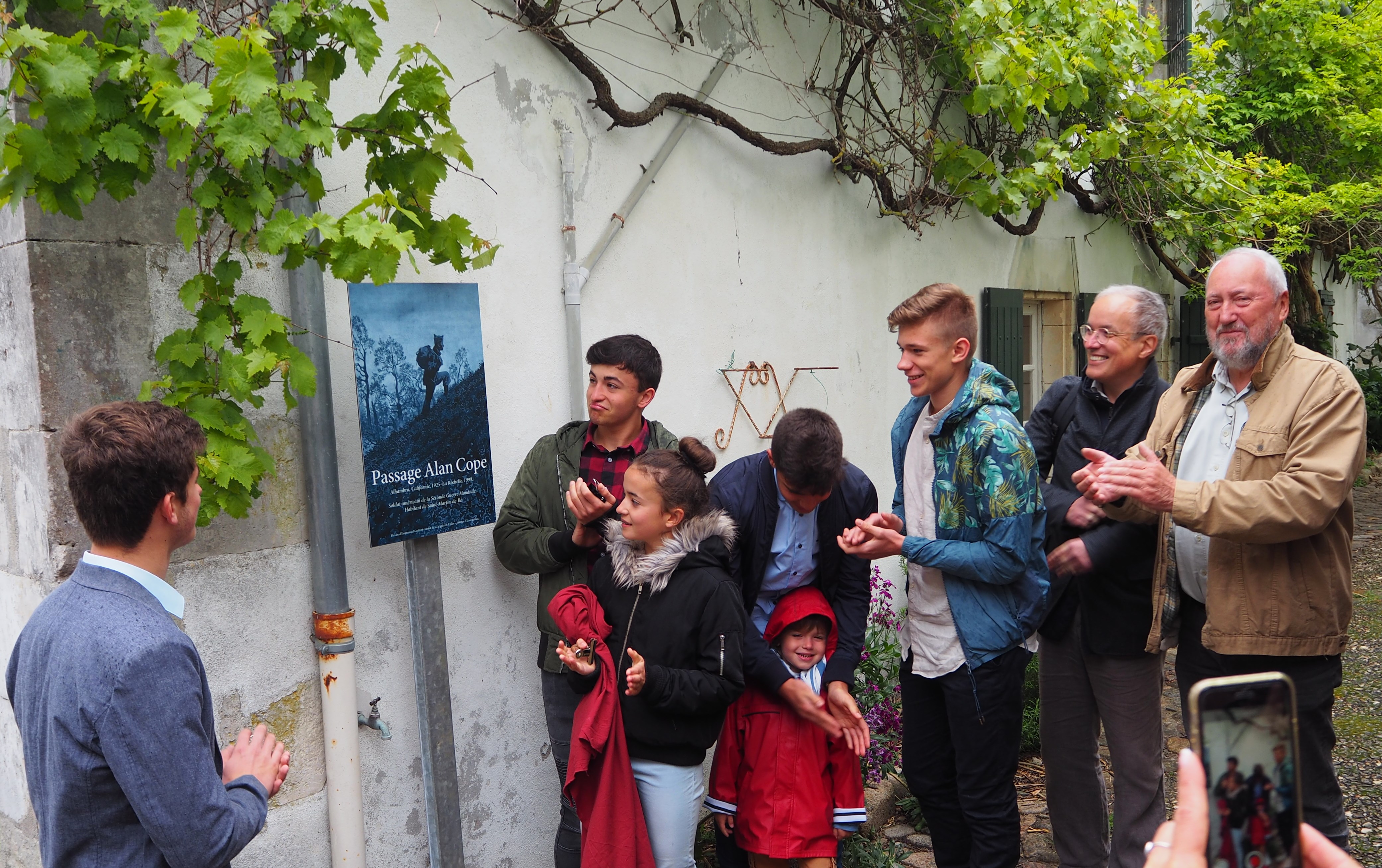 Inauguration Passage Alan Cope Saint-Martin 2018 - 04