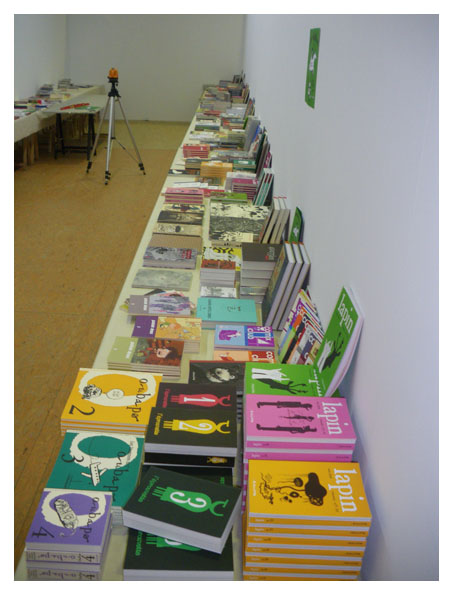 Un petit aperçu de la librairie.