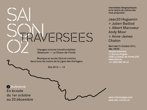 Intermèdes Géographiques automne 2012