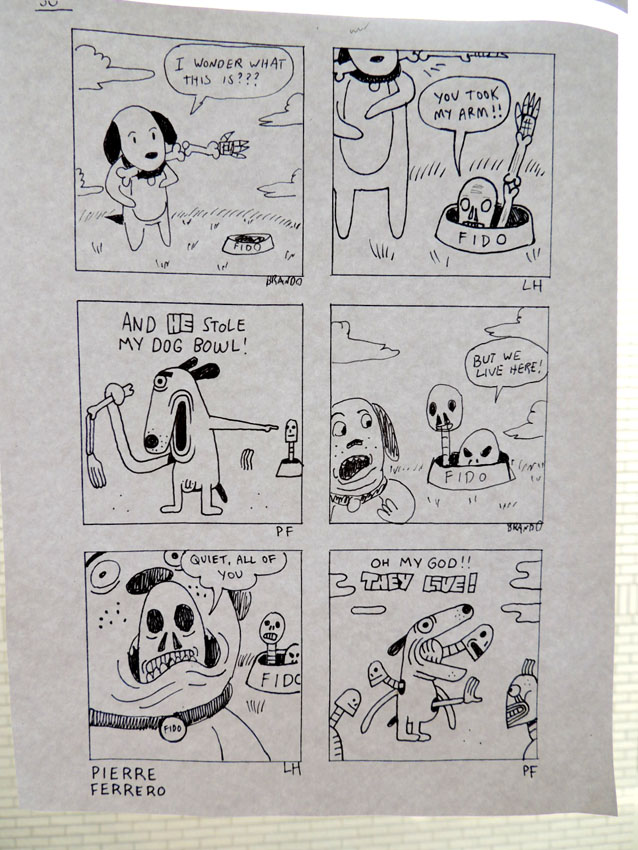 Les 20 minutes par Pierre Ferrero, Brandon et Lisa Hanawalt.