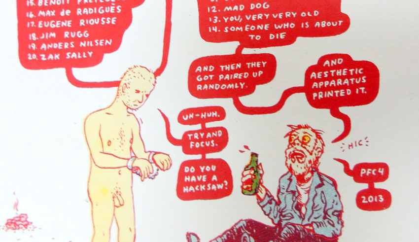 Break Something : summary page, Anders Nilsen and Zak Sally
