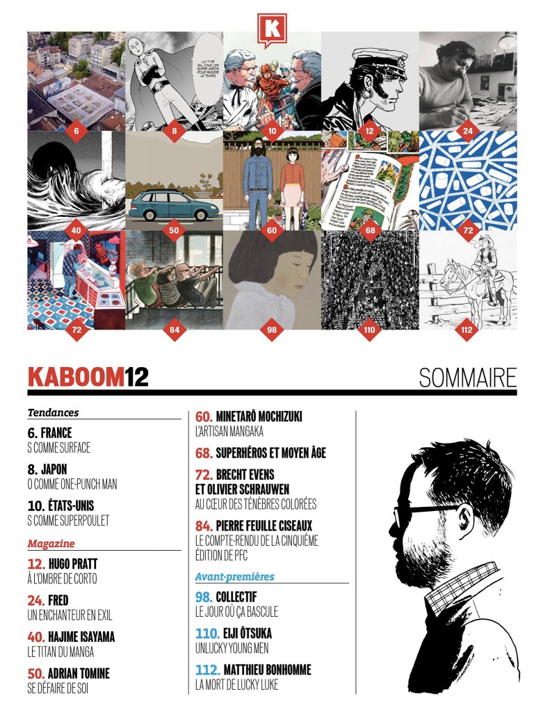 PFC dans Kaboom #12 - sommaire
