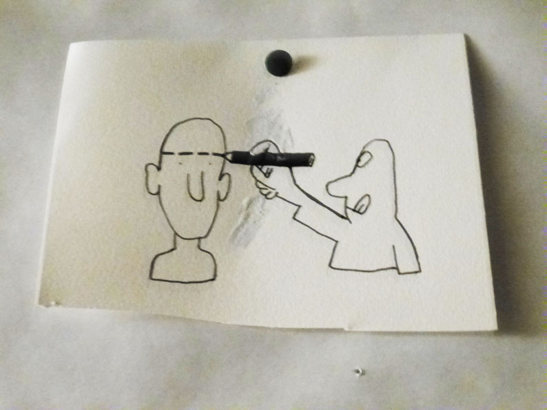 Spéléographies 2016 : Interlude autour du trait (en dessin).