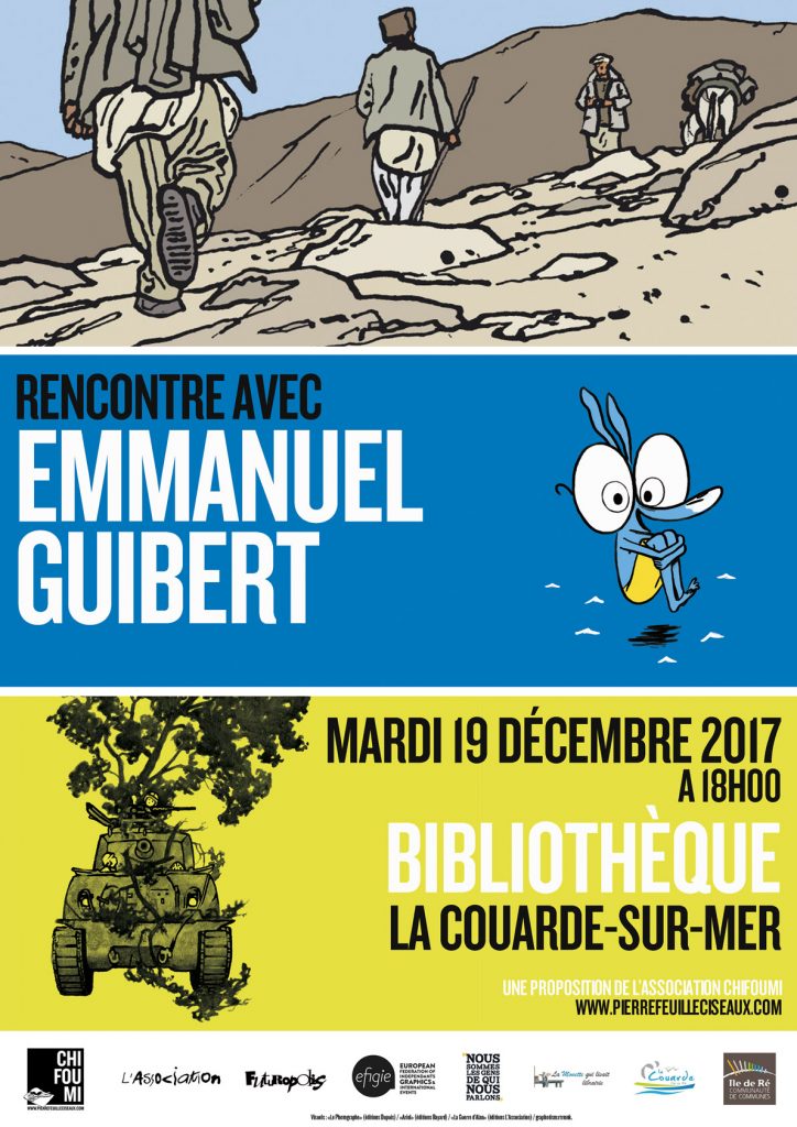 Emmanuel Guibert - rencontre décembre La Couarde