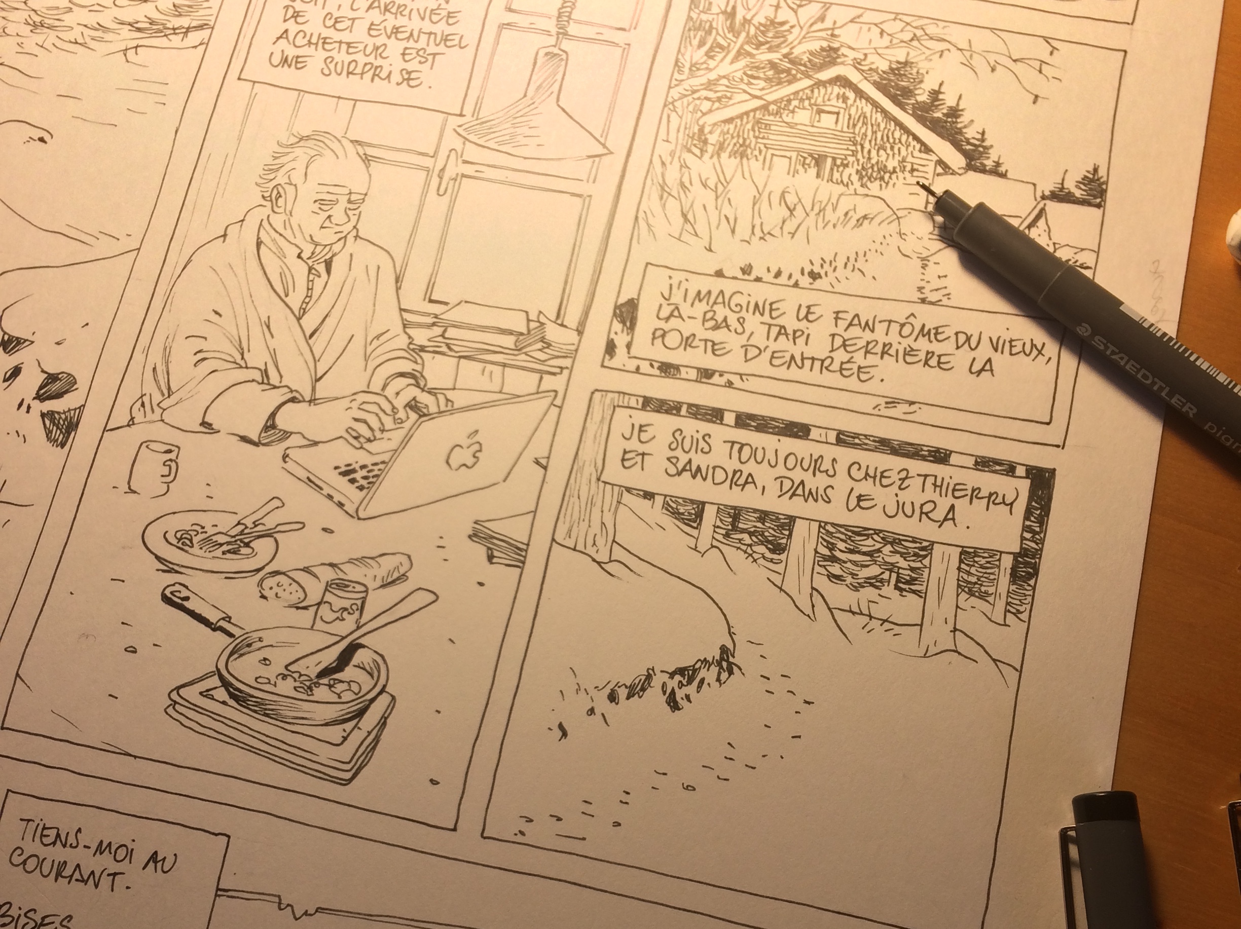   Les Couloirs Aériens (Hermenier, Joub, Davodeau) - encrage en cours