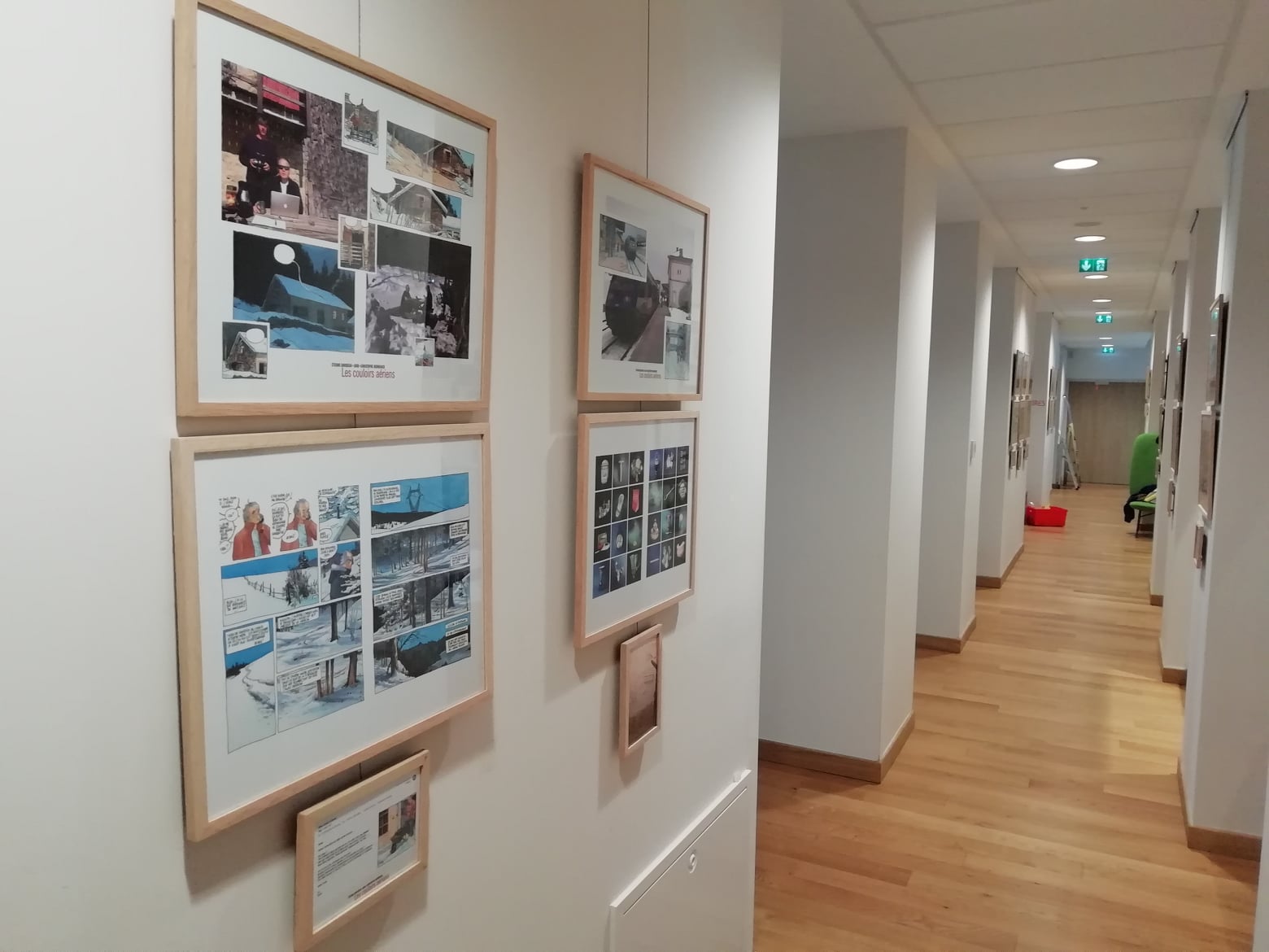 Expo Couloirs aériens 1 - Davodeau, Joub, Hermenier 2019